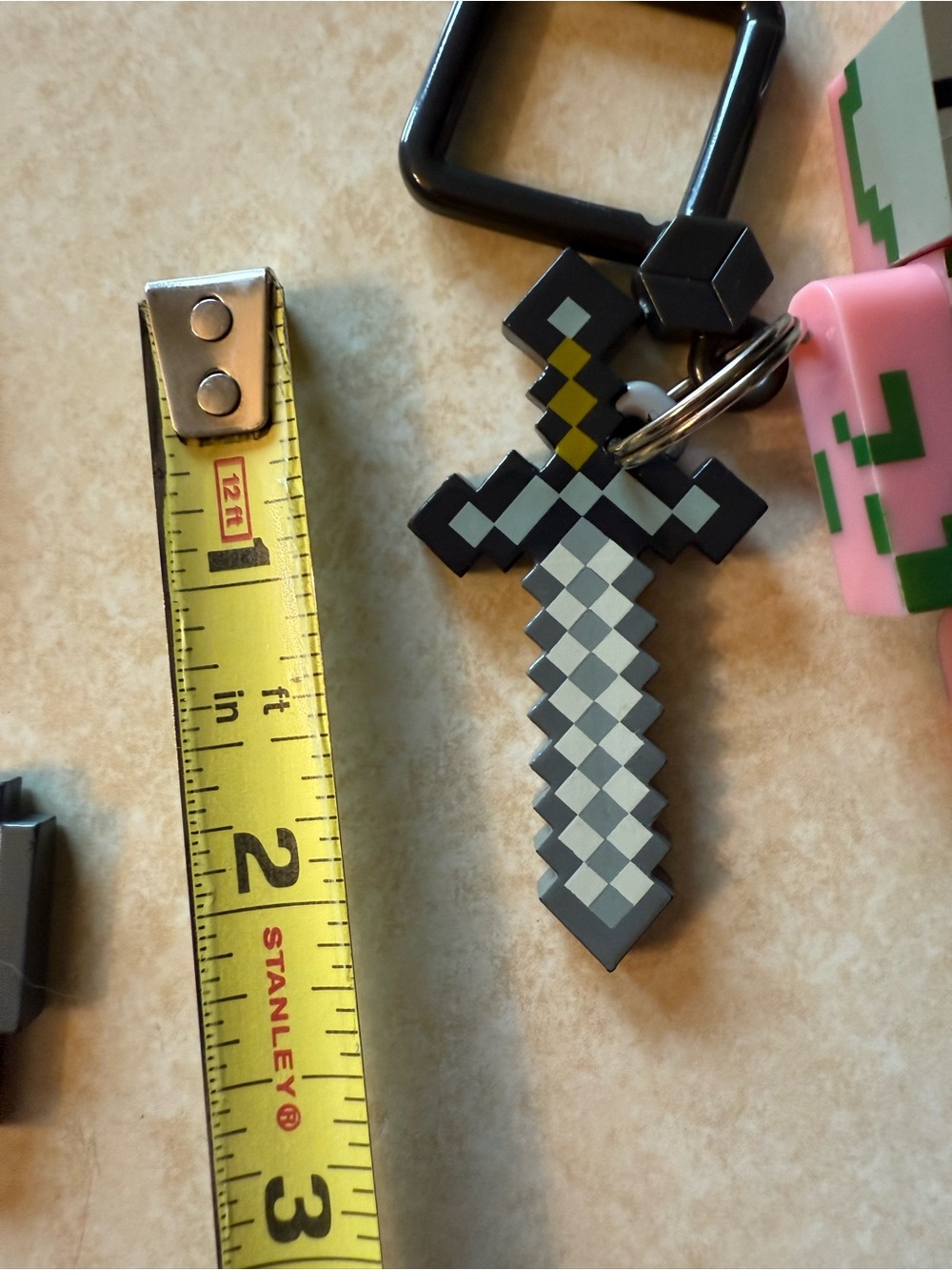 Minecraft Bag Clip Keychains - Picture 4 of 5